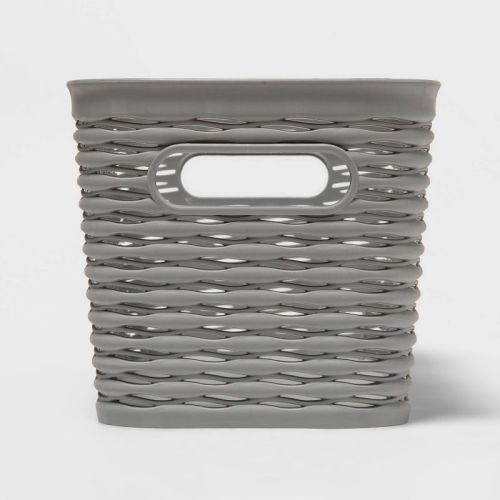 Wave Narrow Medium Storage Bin Translucent - Brightroom™