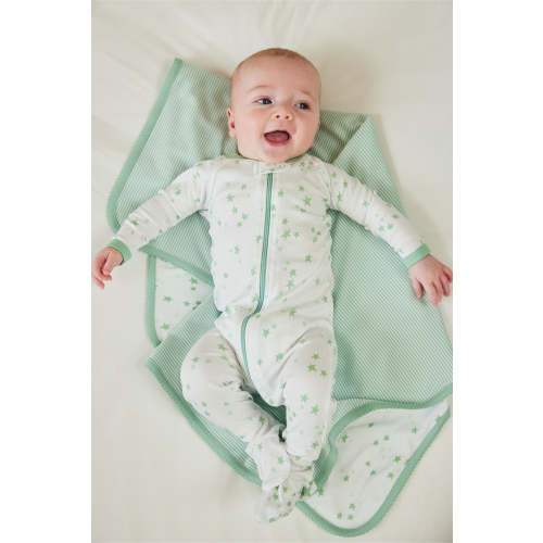 LAKE | Baby | Pima Cotton Pajamas | Parisian Green Baby Sleeper