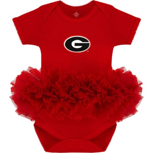 University of Georgia Infant Tutu Bodysuit
