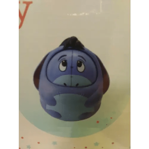 Disney Baby EEYORE Tumbler Toy Chiming Roly Poly Donkey Moving Face