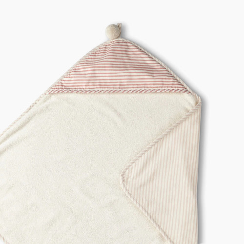 Pehr Stripes Away Hooded Towel - Petal