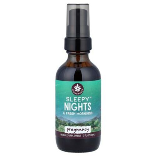 WishGarden Herbs Sleepy™ Nights & Fresh Mornings, Pregnancy, 2 fl oz (59 ml)