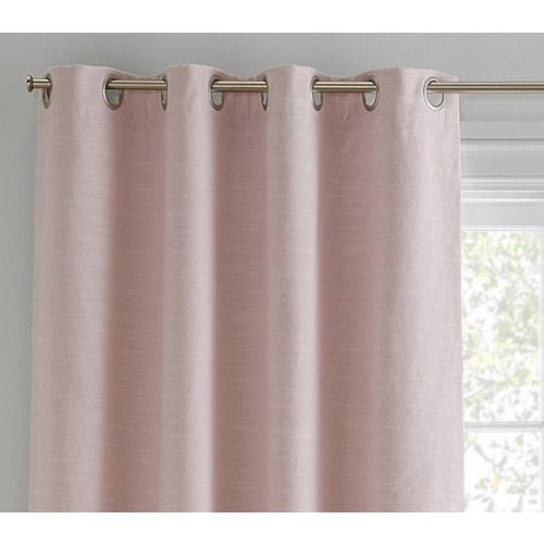 Evelyn Linen Grommet Blackout Curtain Panel | Pottery Barn Kids