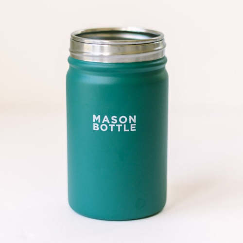 Stainless Steel Mason Jar, 16oz – Mason Bottle