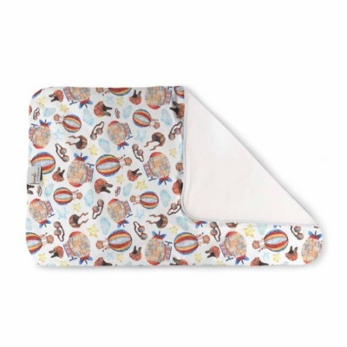 Kanga Care Reusable Absorbent & Waterproof Changing Pad 24" x 15", Color: Zeppelin