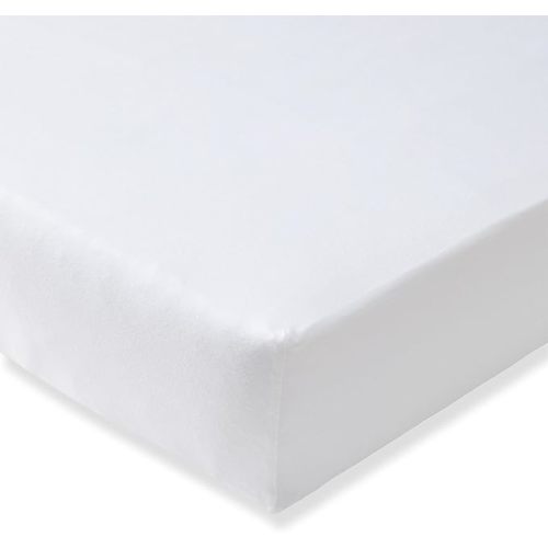 Burt's Bees Baby Essential Organic Cotton Fitted Crib Sheet, Breathable for Boy Girl Standard Crib & Toddler Mattresses