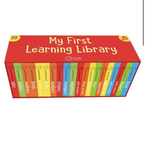 My First Complete Learning Library: Boxset of 20 Board Books I Perfect Gift Set for Toddlers I Ages 0 to 5