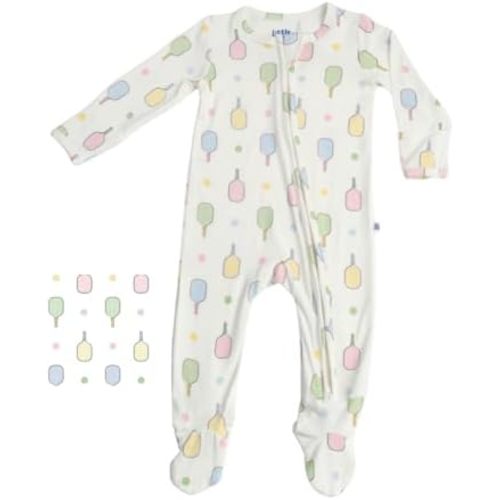Footie Pajamas - Viscose Bamboo Toddler Pajamas - Bamboo Pajamas Toddler - Baby Onesies