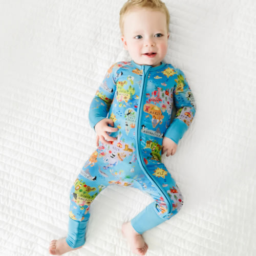 Around The World Zippy - Little Sleepies