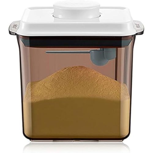 Milky Bottle Milk Powder Formula Dispenser Container with Scraper Airtight 600g 1700ml