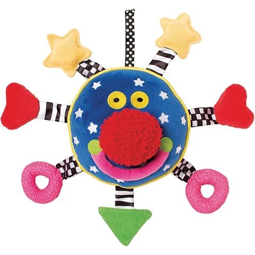 Manhattan Toy Baby Whoozit 6" Stroller and Travel Activity Toy