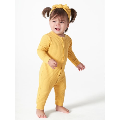 Modern Moments by Gerber Baby Boy or Girl Unisex Coverall, Sizes Newborn-12M
