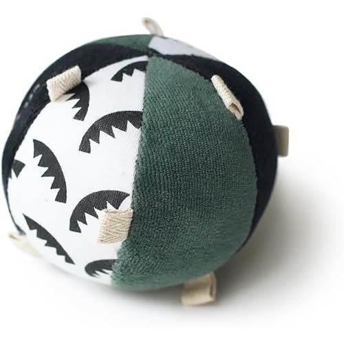 Wee Gallery Taggy Ball with Rattle
