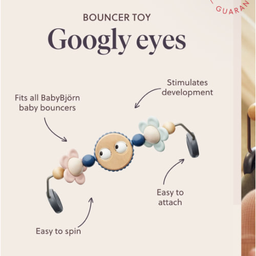 BabyBjörn Toy for Bouncer – Googly eyes