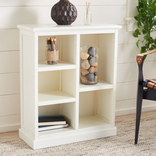 Red Barrel Studio® Aoting 30.1" H x 25" W Solid Wood Standard Bookcase & Reviews | Wayfair