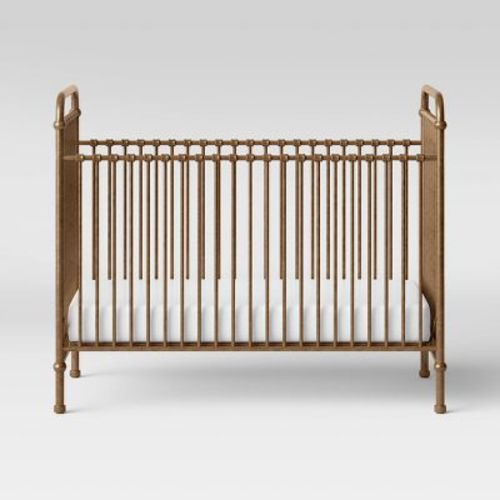 Namesake Abigail 3-in-1 Convertible Crib - Vintage Gold