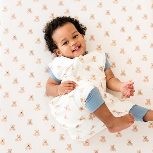 Crib Sheet in Teddy Bear