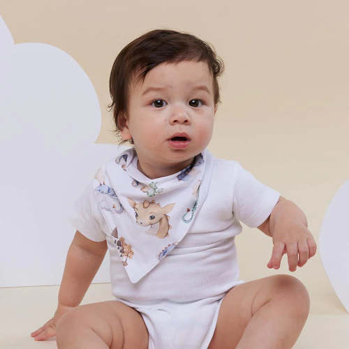 Dragon Organic Dribble Bib - Snuggle Hunny