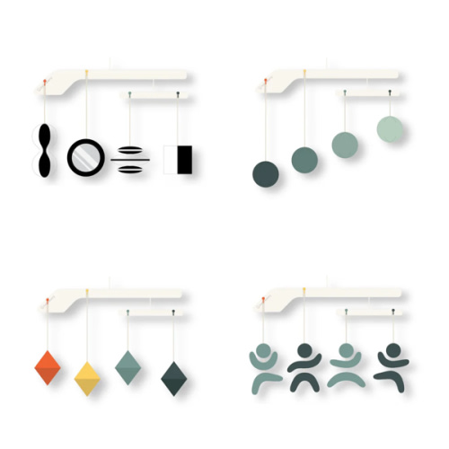 Montessori Baby Visual Mobile Series – Hatchberry