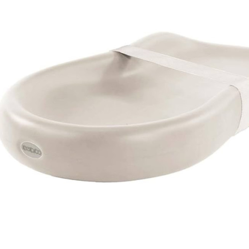 Keekaroo Peanut Changer Baby Vanilla– The Original Made in USA Easy-to-Clean Changing pad and The only Shell Over Foam, Fully Water Repellant