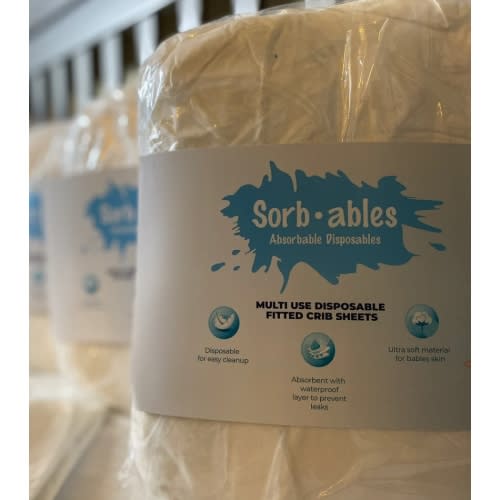Sorb•ables Disposable Fitted Sheets 10 pack - Sorb•ables