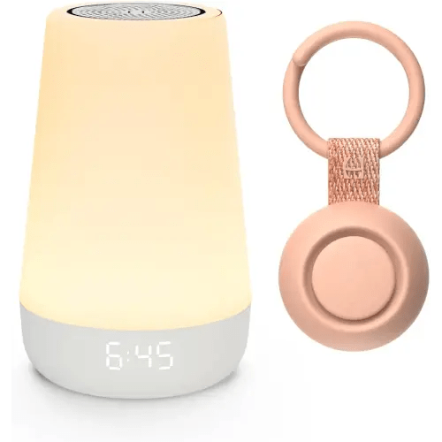 Hatch Baby Sleep Bundle: Home & Travel Sound Machines Includes Rest 2nd Gen and Portable Rest Go (Peach)