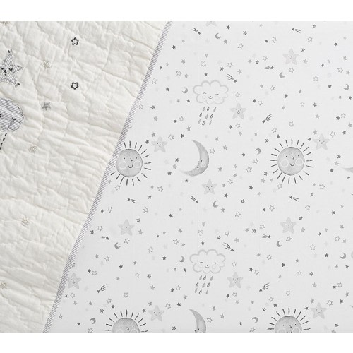 Skye Organic Crib Fitted Sheet