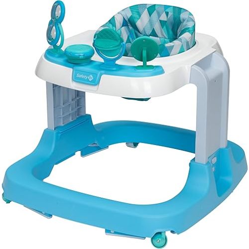 Safety 1st Ready, Set, Walk! DX Developmental Walker, Diamond Sky
