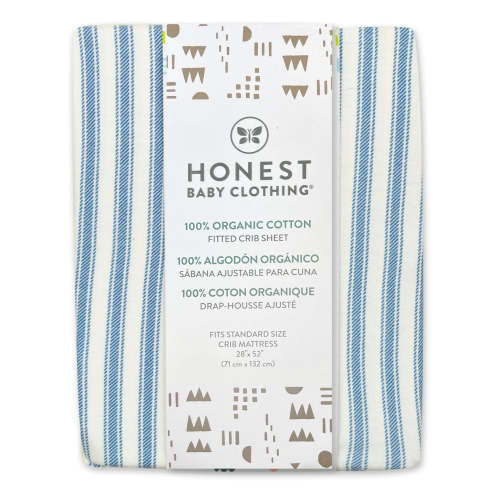 Organic Cotton Fitted Crib Sheet | Honest Baby Clothing