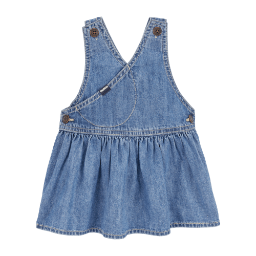 Baby Vintage Inspired Denim Jumper Dress - OshKosh | Carter's