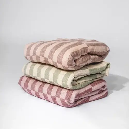 Babyletto Mini Crib Sheet in GOTS Certified Organic Muslin Cotton