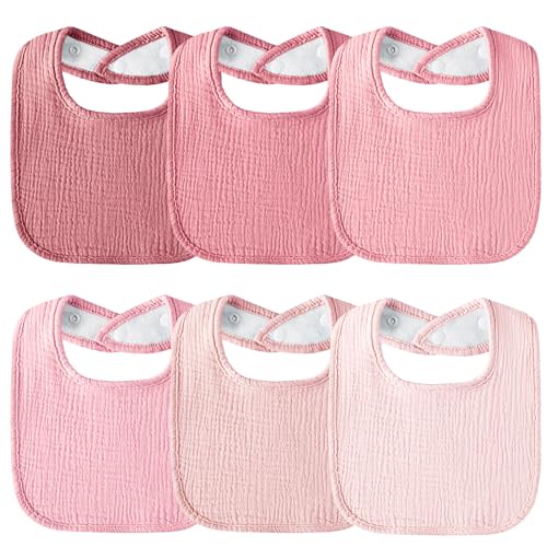 Kewlife gift Muslin Baby Bibs Cotton Baby Drool Bandana Bibs for Baby Girls Boys Infant Newborn Toddler Drooling and Teething