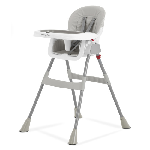 Free Shipping! Dream On Me Portable 2-In-1 Table Talk High Chair, Gray