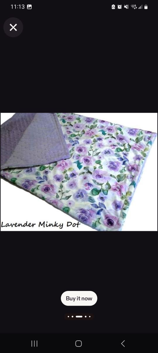 Roses Blanket, Purple Rose Throw, Personalized Floral Bedding, With Satin Ruffle Option