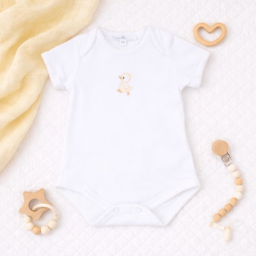Downy Ducklings Embroidered Bodysuit