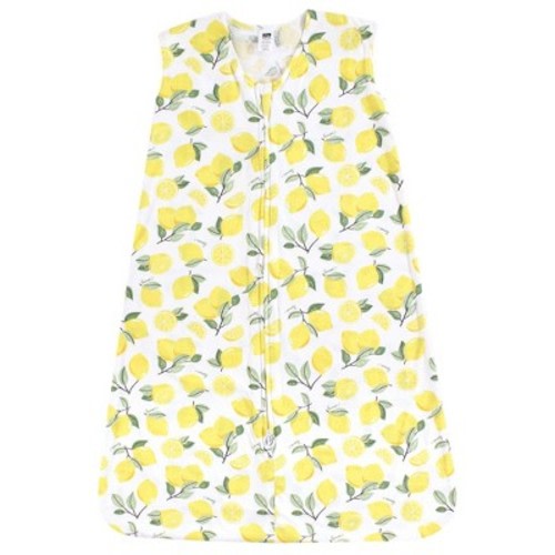 Hudson Baby Infant Girl Cotton Sleeveless Wearable Sleeping Bag, Sack, Blanket, Lemon, Size: 0-6 months