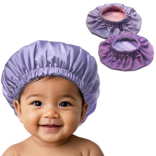 AKISS Baby Infant Newborn Toddler Satin Silk Hair Bonnet Cap for Sleeping 0-3 0-6 3-6 6-12 Months 1-2 1-3 Years