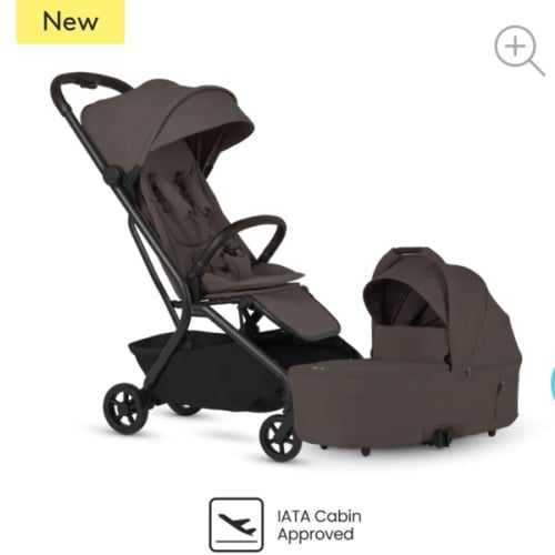 Nia Travel Stroller & Bassinet Bundle - Silver Cross