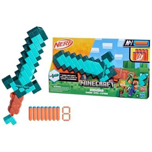 NERF Minecraft Diamond Toy Sword