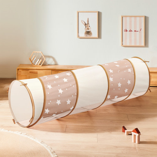 Tiny Land Adventure Play Tunnel - Beige