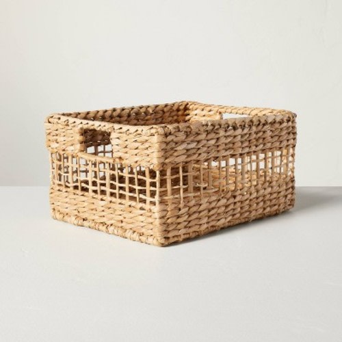 Natural Woven Storage Basket - Hearth & Hand™ with Magnolia, Size: Small