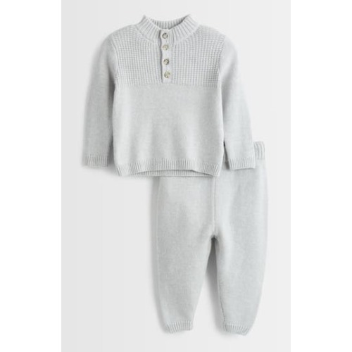 Mock Neck Sweater & Pants Set, 6M