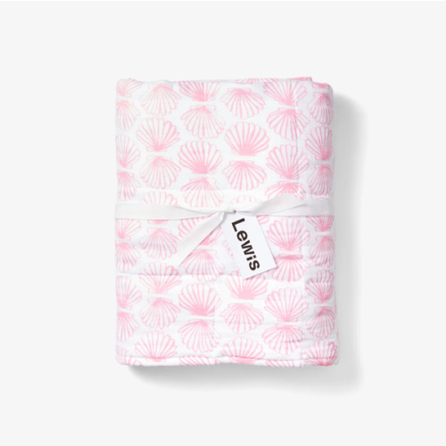 Quilted Baby Blanket - Scallop | Lilac – Lewis