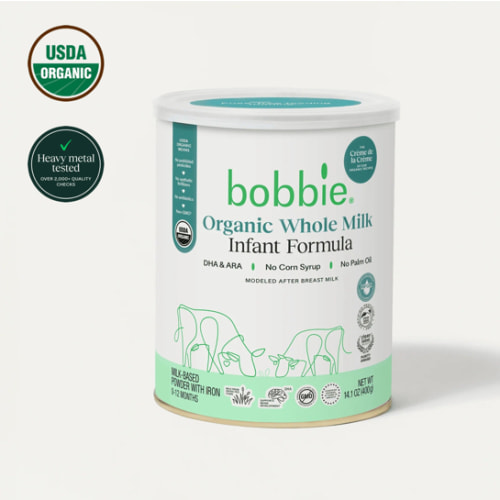 Organic Whole Milk Baby Formula