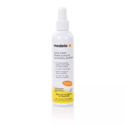 Medela Quick Clean™ Breast Pump & Accessory Sanitizer Spray 8oz