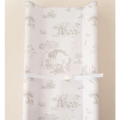 Safari Toile Wipeable Contour Change Pad