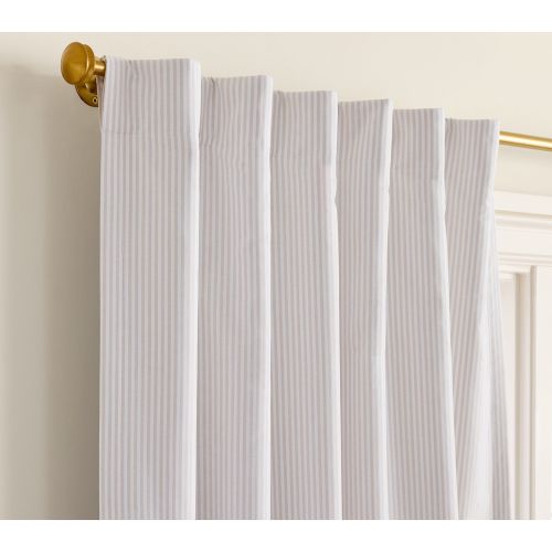 Oxford Stripe Blackout Curtain