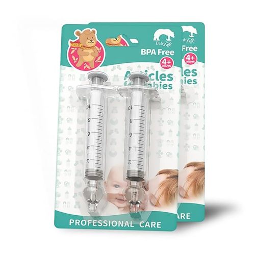 Nasal Syringe for Baby - 4PCS - Safe Silicon Baby Nasal Aspirator Qucik Syringe Nose Cleaner Rinsing Tool for Baby/Infant/Kid