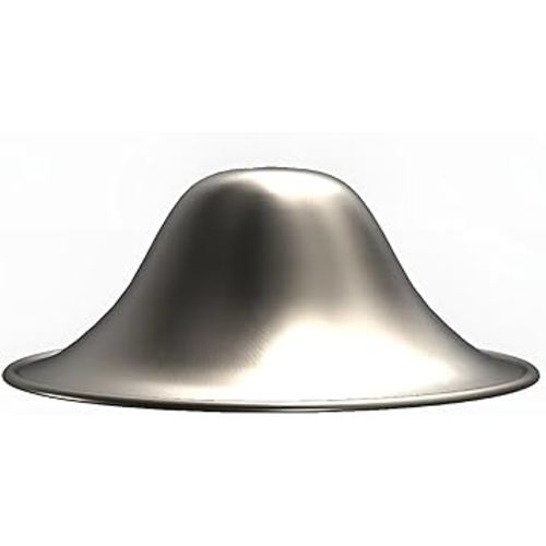 The Original Silver Nursing Cups, Nipple Shields for Nursing Newborn, Nursing Silver Breast Pads Breastfeeding Essentials Must Haves, Soothe and Protect Sore Nipples (X-Large TRILAMINATE)