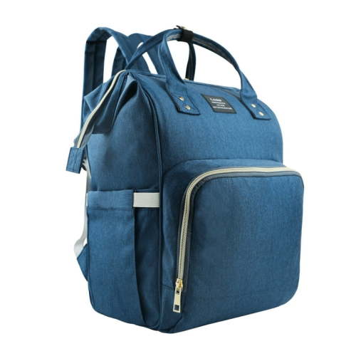LAND Diaper Bag Backpack Large Capacity Travel Backpack Nappy Bags, Nursing Bag for Baby Navy